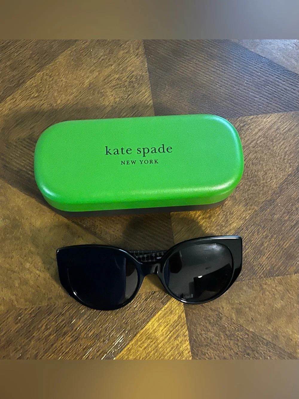 kate spade Black Sunglasses with Hard Case - NWOT